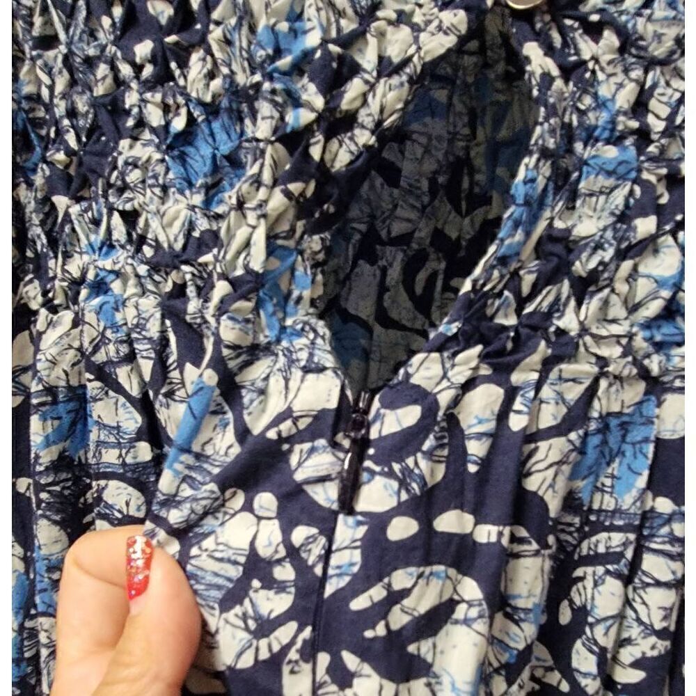 Anthropology/ Love The Label Andrea puff Sleeve Mini Dress M - Picture 9 of 12
